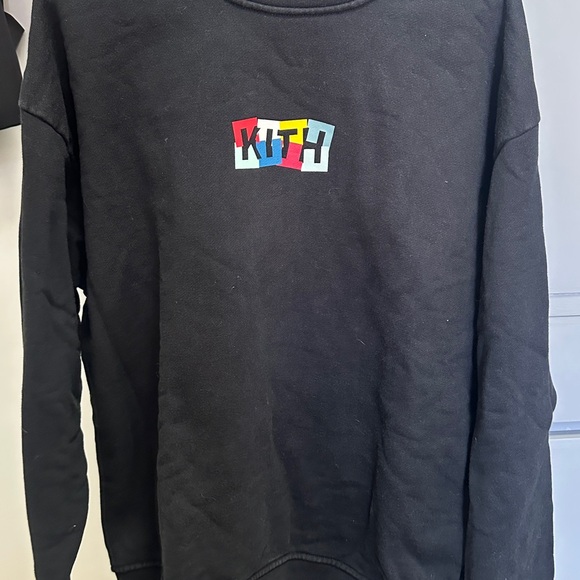 COPY - Kith Black Sweater crewneck - Picture 1 of 4